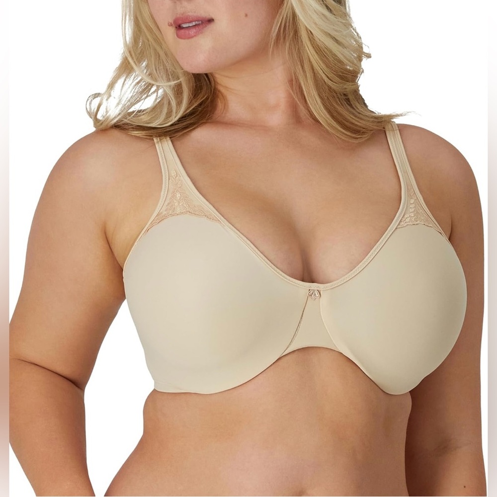 Bali Passion for Comfort Minimizer Underwire Bra - Soft Taupe - 44C
